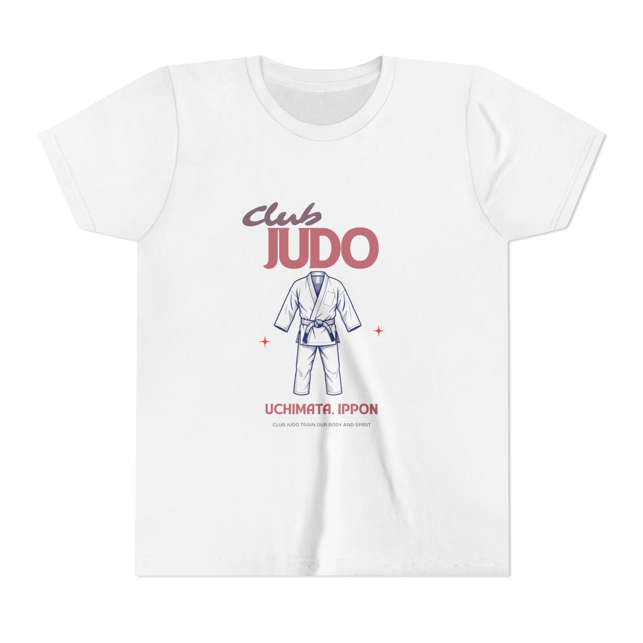 Kids Judo Shirt | Uchimata Ippon Tee | Funny Martial Arts T-Shirt for Boys & Girls | Japanese Judo Club Graphic Tee | Youth Judoka Gift