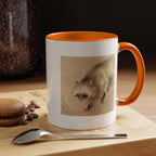 Yoshimura Hōryū "Raccoon Dog Under Moonlight" | Edo-period Japanese Art Mug — Museum Collection