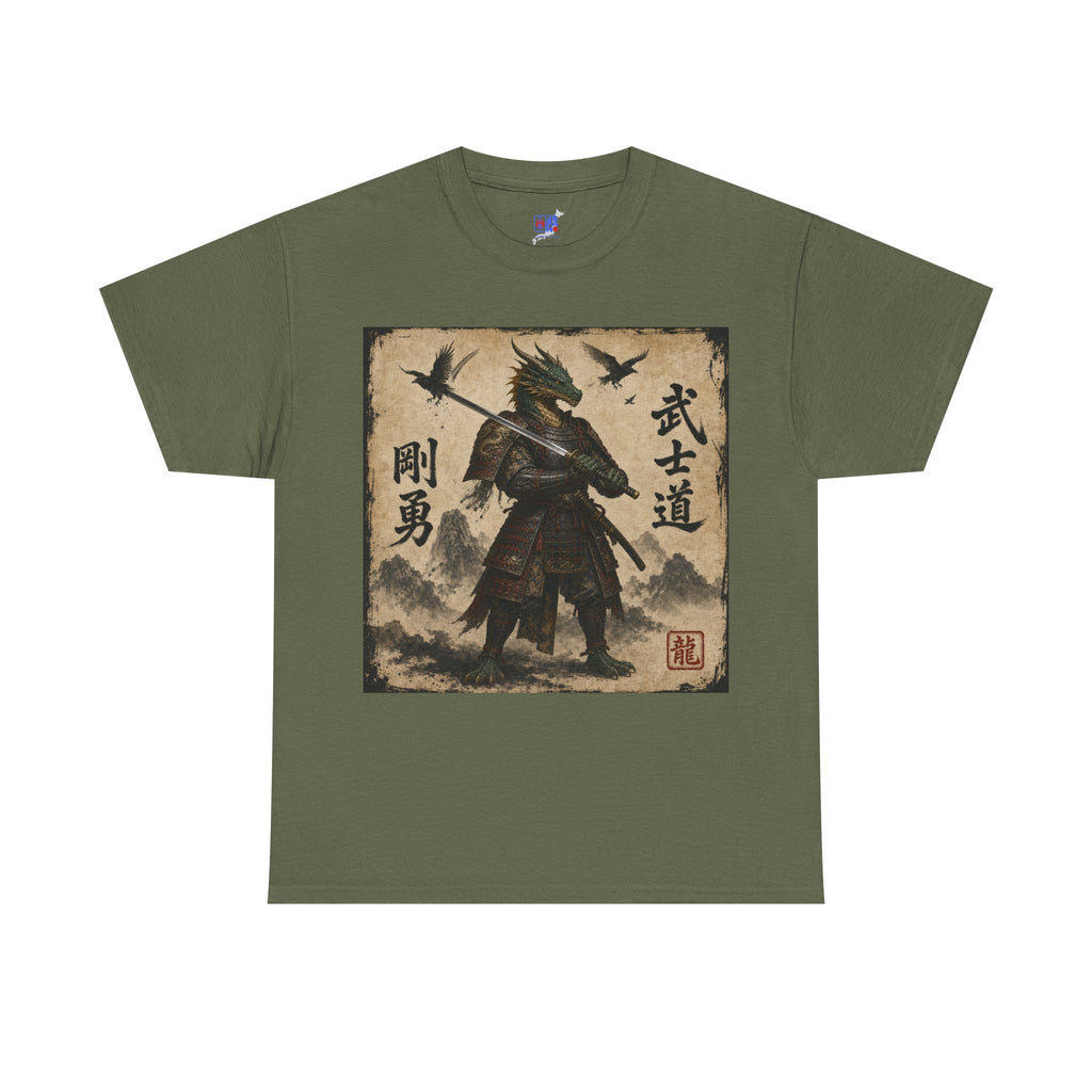 Samurai Dragon Tee Version 2 — Bushidō Ink Warrior Graphic T-Shirt