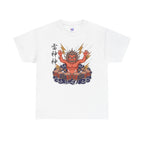 Raijin Thunder God T-Shirt — 雷神 Japanese God of Thunder Men's Tee | Japan Mythology Graphic Shirt