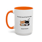 Shiba Inu "Sweet Dreams" Mug, The Last Cup of Tea for Today, Japanese Dog Cute Gift Mug