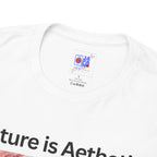 Nature Is Aesthetic Pink Sakura Floral T-Shirt