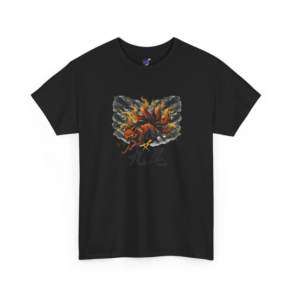 Japanese Fox Spirit  Graphic Tee  Mythology Shirt
