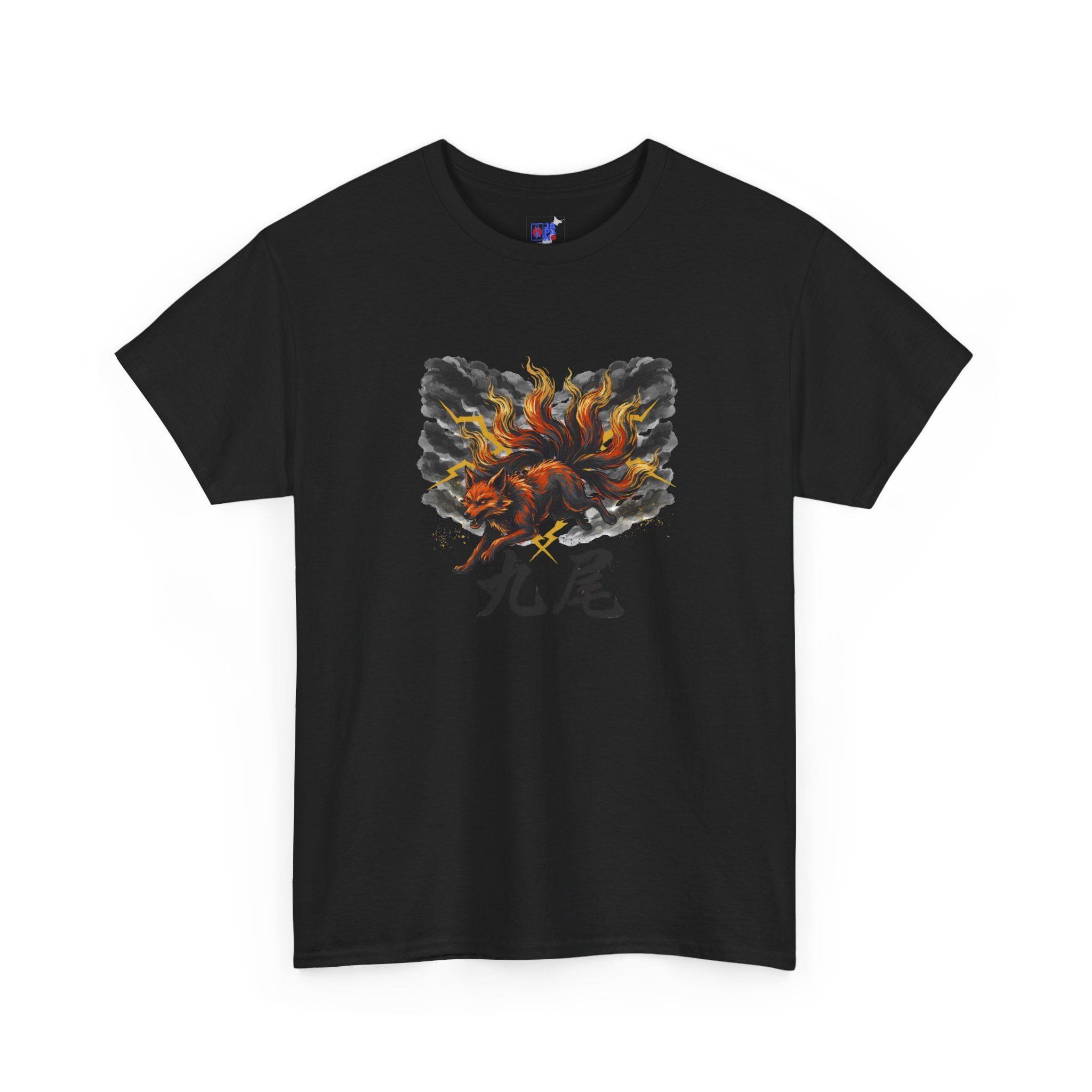 Japanese Fox Spirit  Graphic Tee  Mythology Shirt