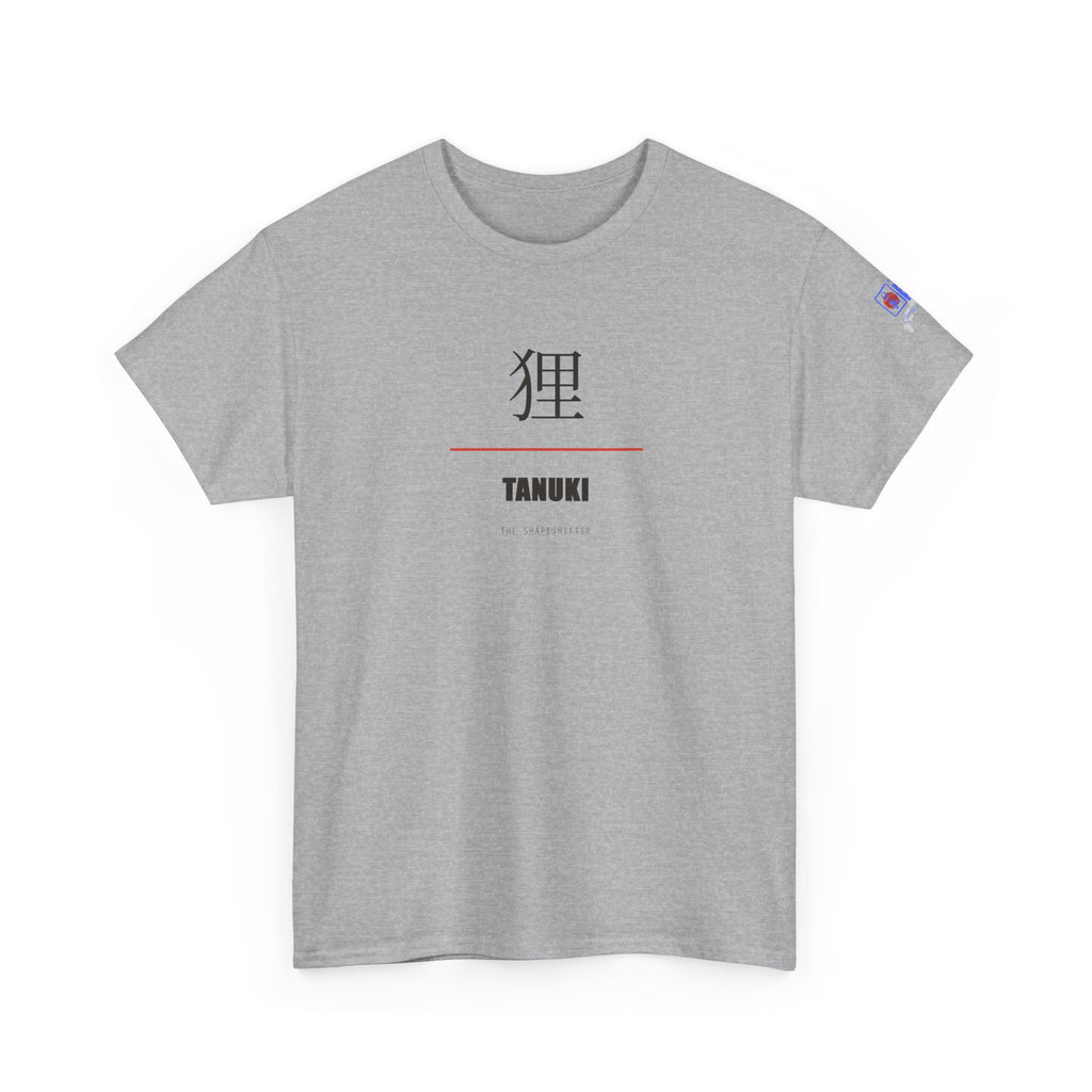 Tanuki T Shirt Japanese Mythology Tee Shapeshifter Design, Unique Folklore Fashion, Gift for Mythology Lovers, Japan Culture Shirt