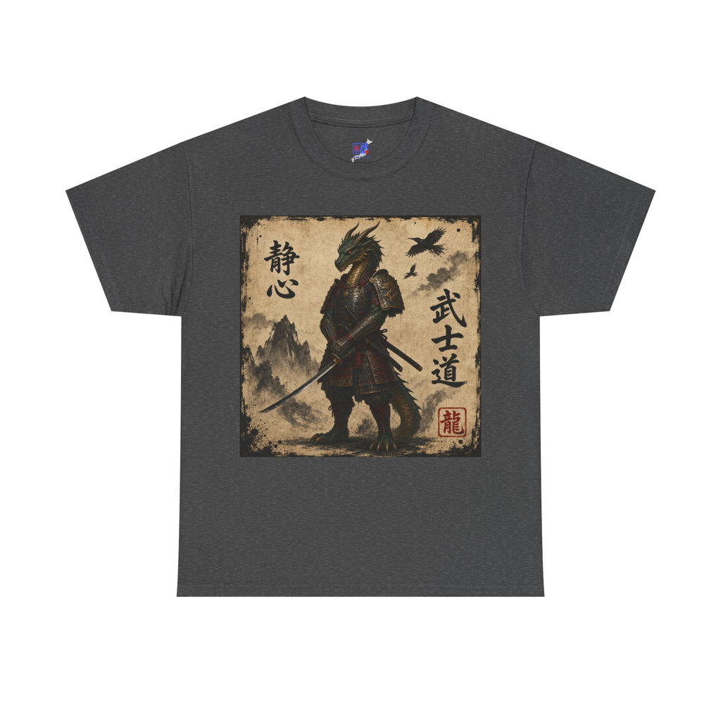 Samurai Dragon Tee Version 1 — Bushidō Ink Warrior Graphic T-Shirt