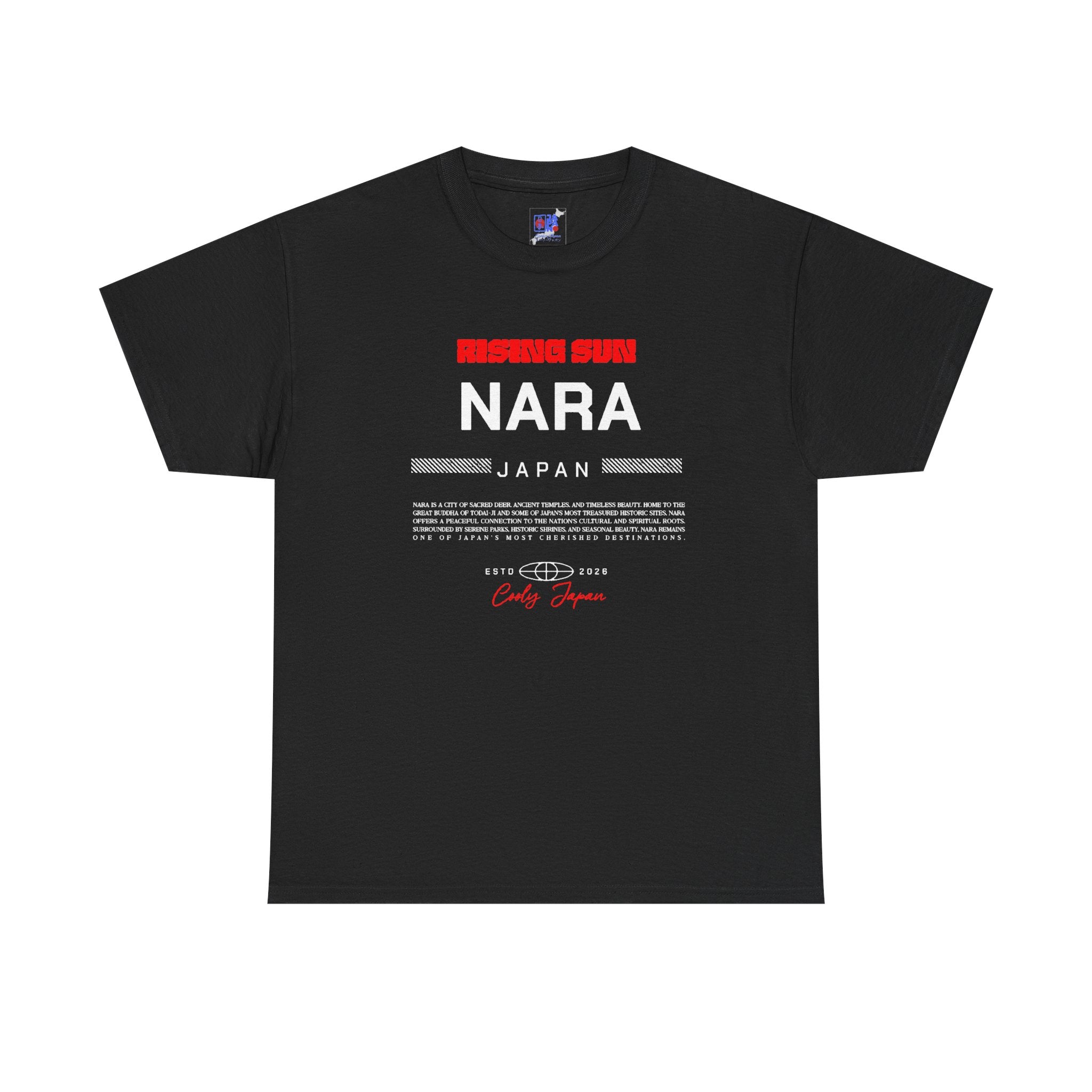 Nara Japan T-Shirt, Where Deer and History Walk Together, Ancient Japan Travel Souvenir, Nara Vacation Memory Tee, Gift for Japan Lovers