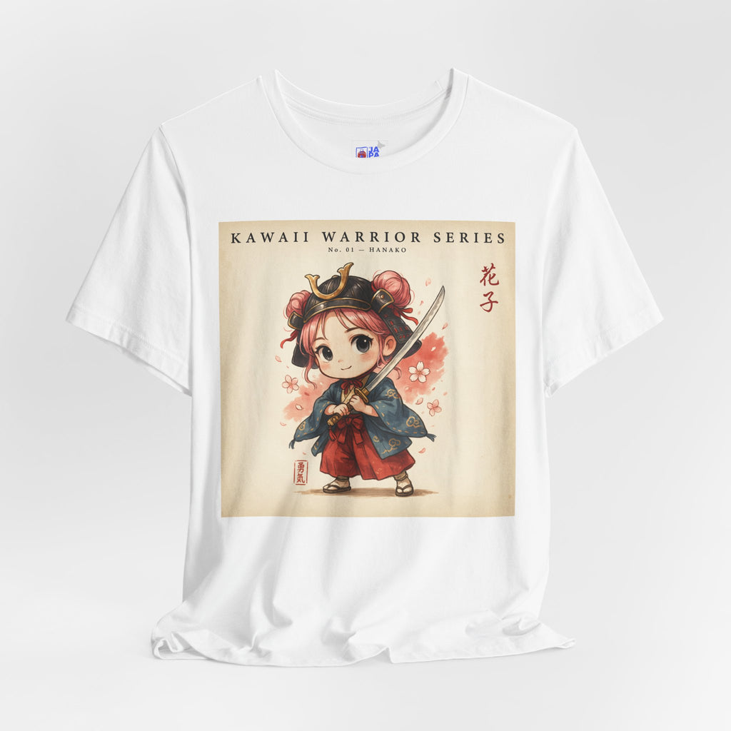 Kawaii Warrior Anime Girl Samurai T-Shirt