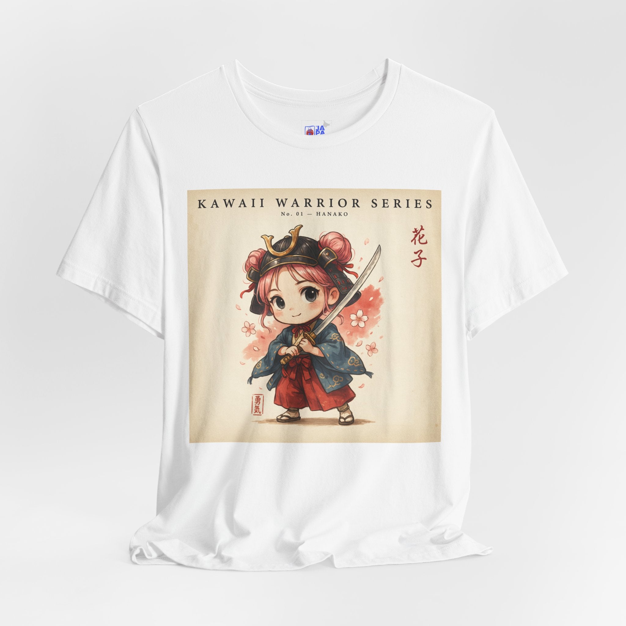Kawaii Warrior Anime Girl Samurai T-Shirt