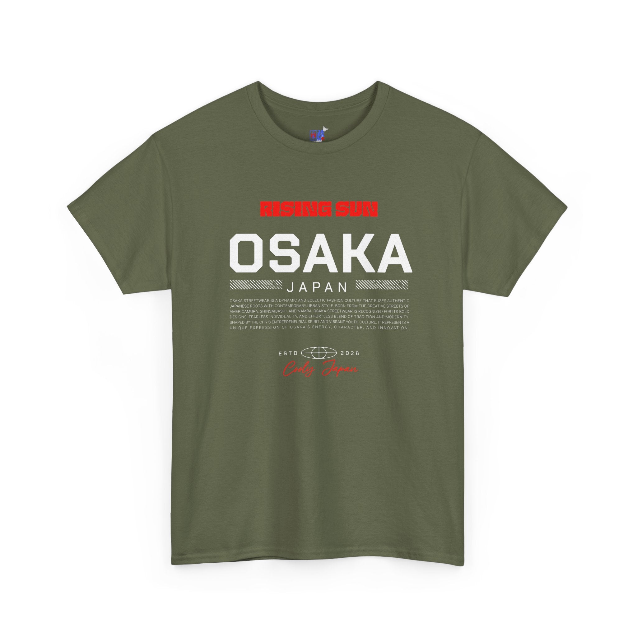 Osaka T-Shirt | 大阪 Dotonbori Soul of Kansai Japan City Tee | Designed by Japanese