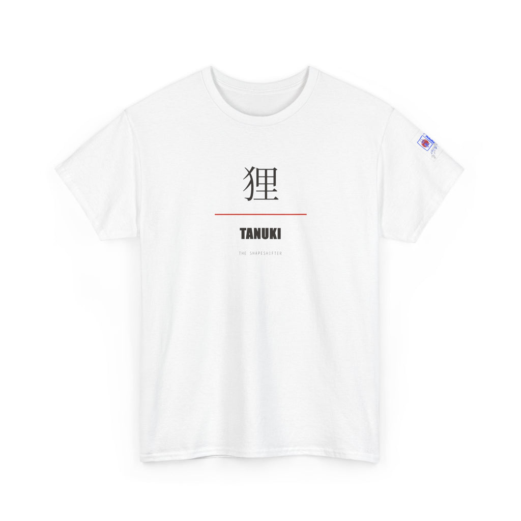 Tanuki T Shirt Japanese Mythology Tee Shapeshifter Design, Unique Folklore Fashion, Gift for Mythology Lovers, Japan Culture Shirt