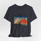 Shiba Inu & Hokusai T-Shirt | Mount Fuji Japanese Print