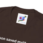 Lawson Saved My Life. 7-Eleven Saved It Again. FamilyMart Finished the Job. | Japan Convenience Store Tee — Dark Edition