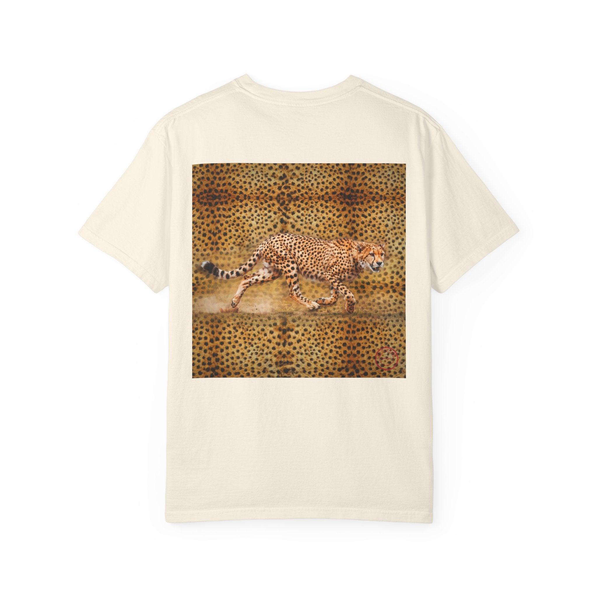 CoolyJapan — Hayate 疾風 Cheetah Tee | Light Color | Comfort Colors 1717