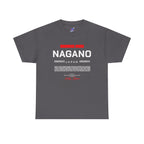 Nagano Japan T-Shirt  Heart of the Japanese Alps  Mountain Adventure and Ski Travel Souvenir Nature Lover Gift  Japan Vacation Memory Tee