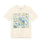 Sushi Picnic Tee, Cute Bento & Sushi Illustration T-Shirt