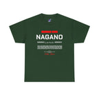 Nagano Japan T-Shirt  Heart of the Japanese Alps  Mountain Adventure and Ski Travel Souvenir Nature Lover Gift  Japan Vacation Memory Tee