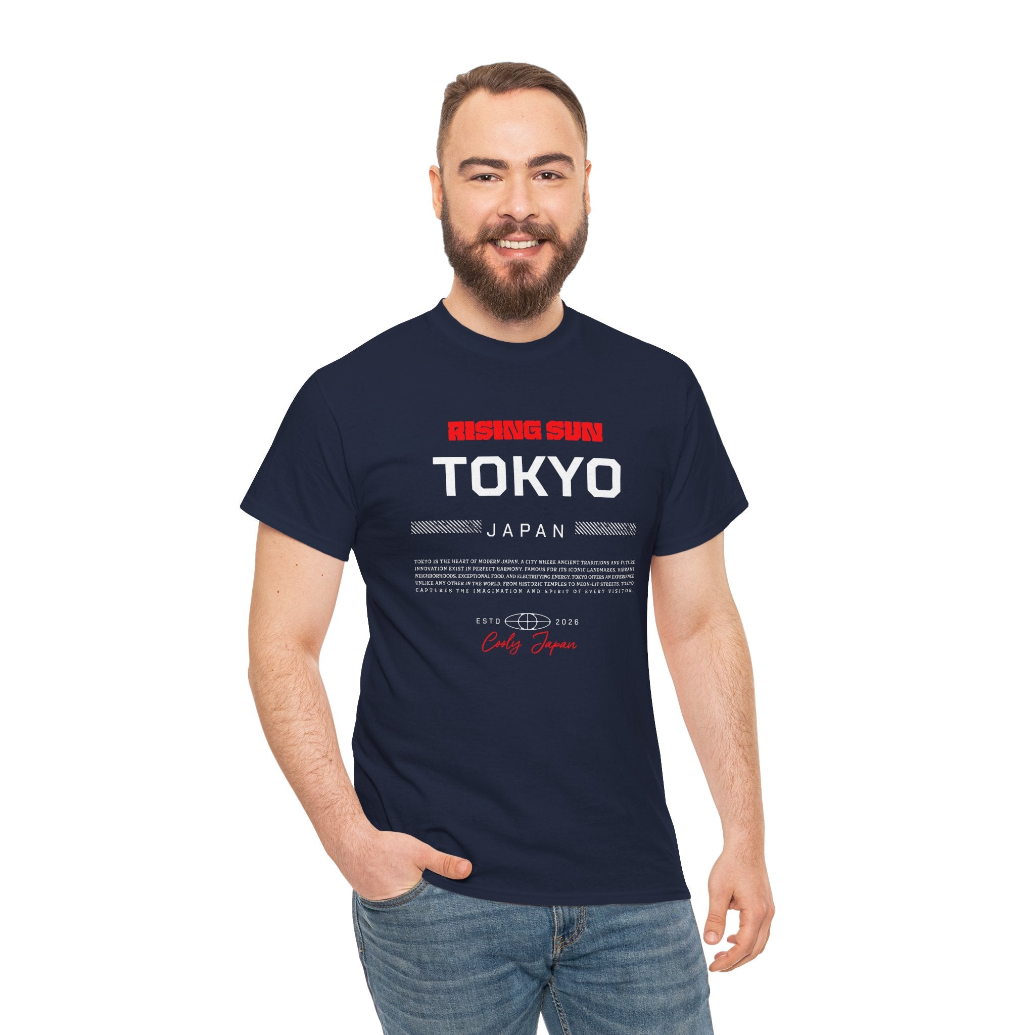 Tokyo T-Shirt | 東京 Where Future Meets Tradition Japan City Tee | Designed by Japanese