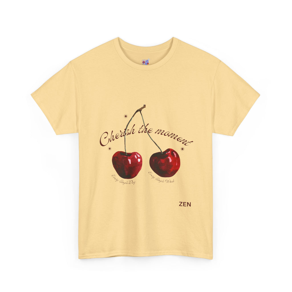 Cherish the Moment Cherry Graphic Tee