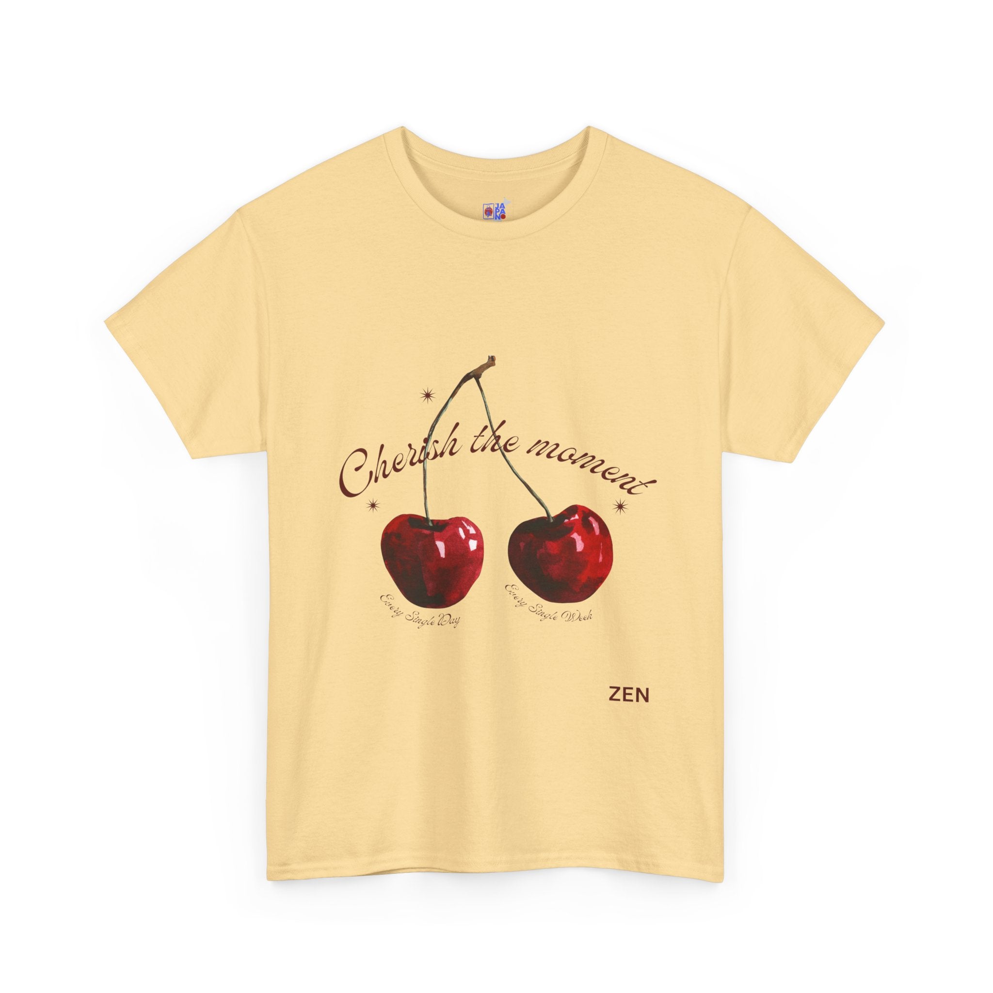 Cherish the Moment Cherry Graphic Tee