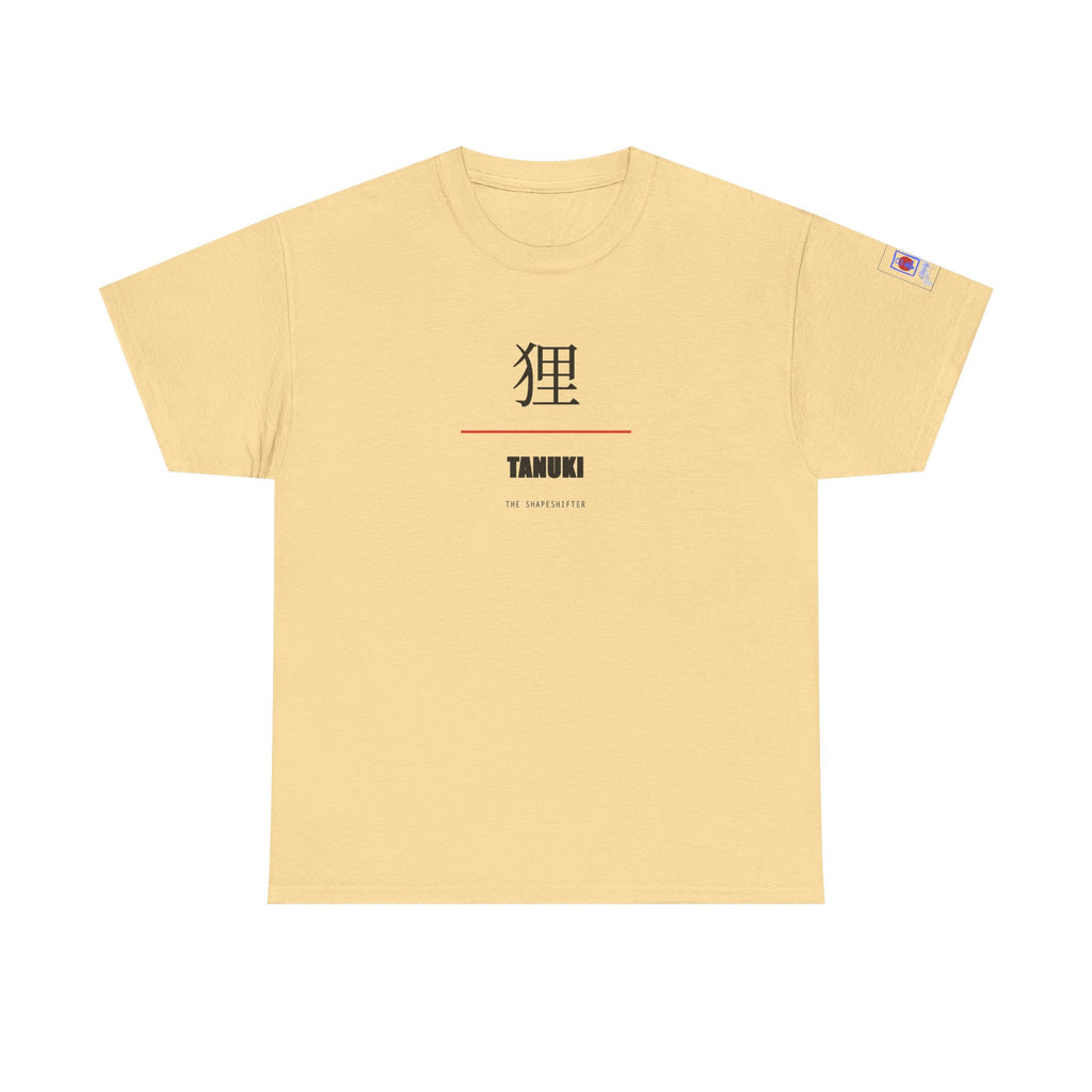 Tanuki T Shirt Japanese Mythology Tee Shapeshifter Design, Unique Folklore Fashion, Gift for Mythology Lovers, Japan Culture Shirt
