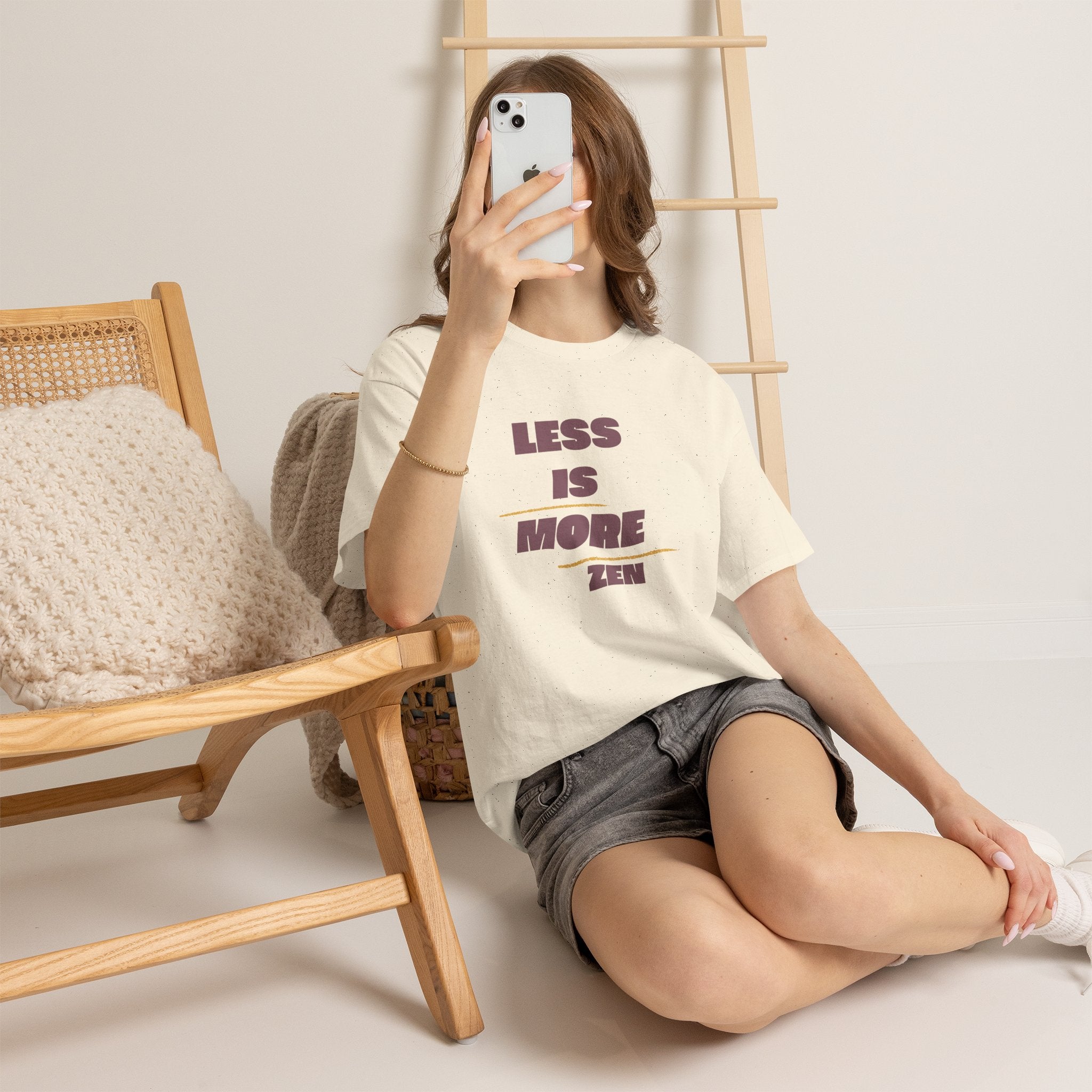 Less Is More Zen T-Shirt — Minimalist Mindfulness Tee