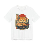 Kawaii Shiba Inu Ramen T-Shirt — Cute Japanese Dog Noodle Tee (Happy Ramen Gift)