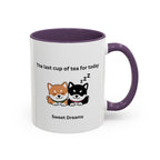Shiba Inu "Sweet Dreams" Mug, The Last Cup of Tea for Today, Japanese Dog Cute Gift Mug