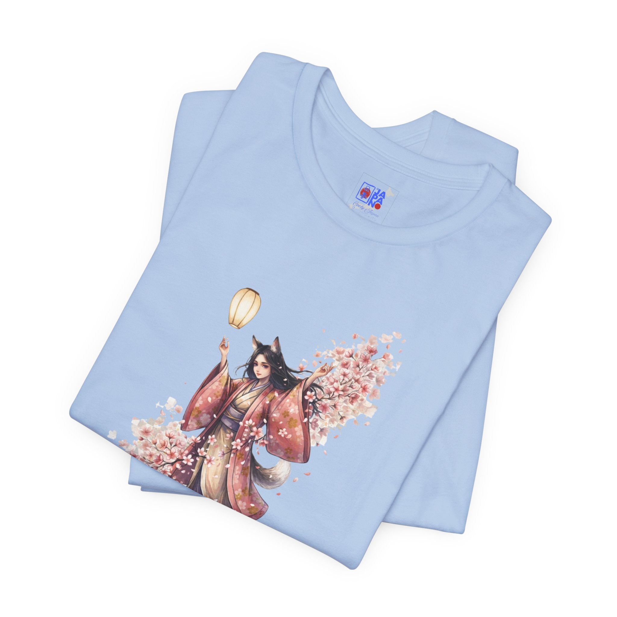 Cherry Blossom Kimono Tee — Hanami Floral Japanese Art T-Shirt