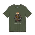 Samurai Shiba Inu T-Shirt, Shiba Army Japanese Warrior Dog Tee, Funny Dog Lover Gift - Cute Anime Samurai Shirt
