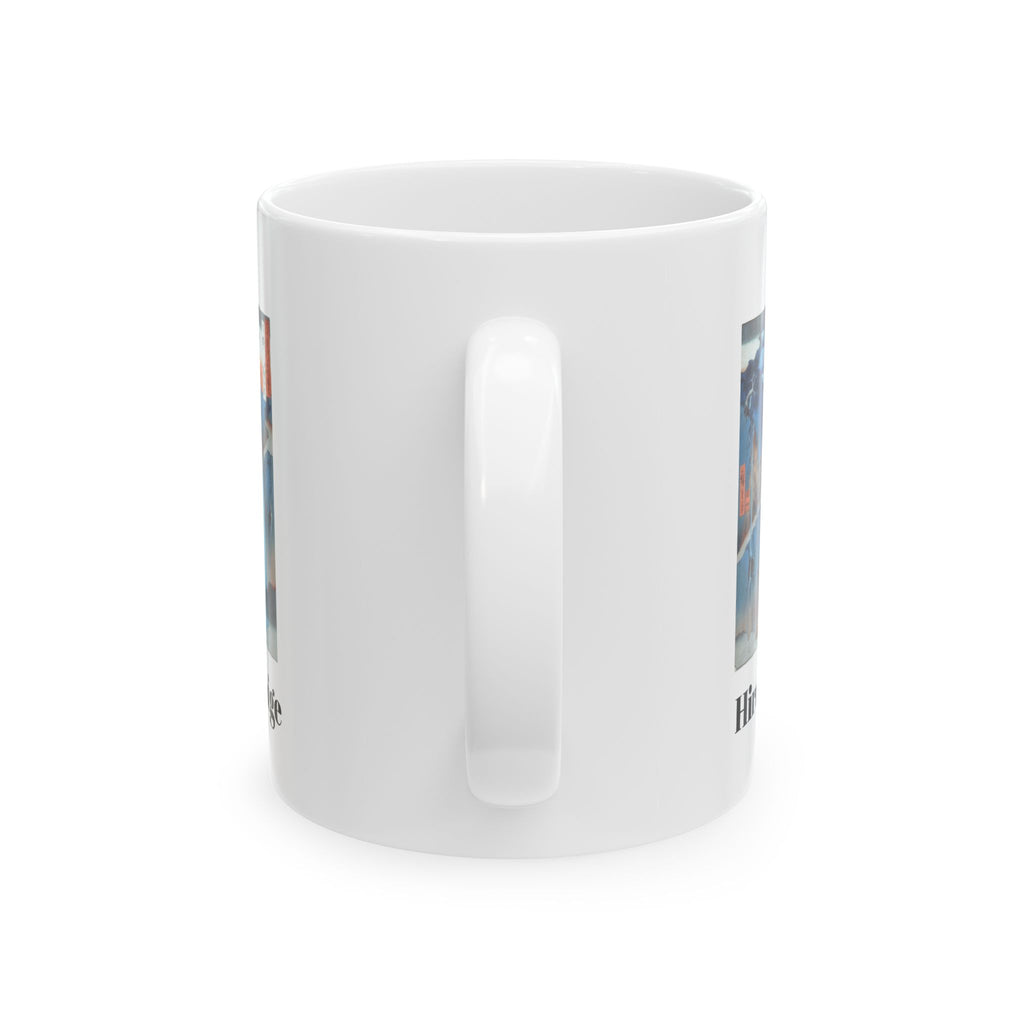 Hiroshige Utagawa Ceramic Mug - Vintage Travel Photo Design Coffee Cup