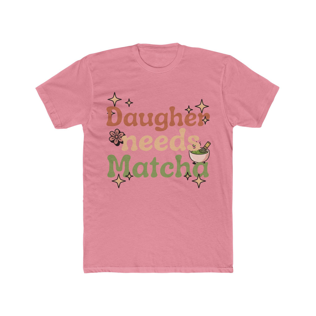 Daughter Needs Matcha Tee | Front-Print Whisk & Bowl Graphic | Matcha Collection