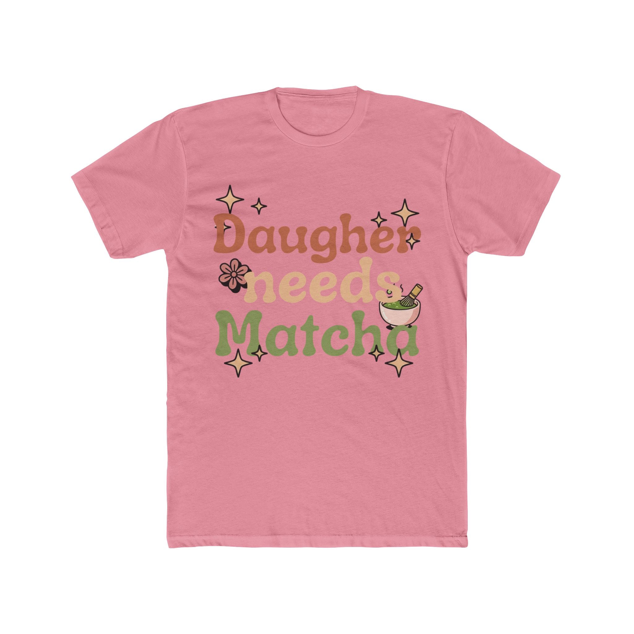 Daughter Needs Matcha Tee | Front-Print Whisk & Bowl Graphic | Matcha Collection