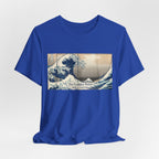 The Great Wave with Golden Ratio T-Shirt | Hokusai Wave Math Art