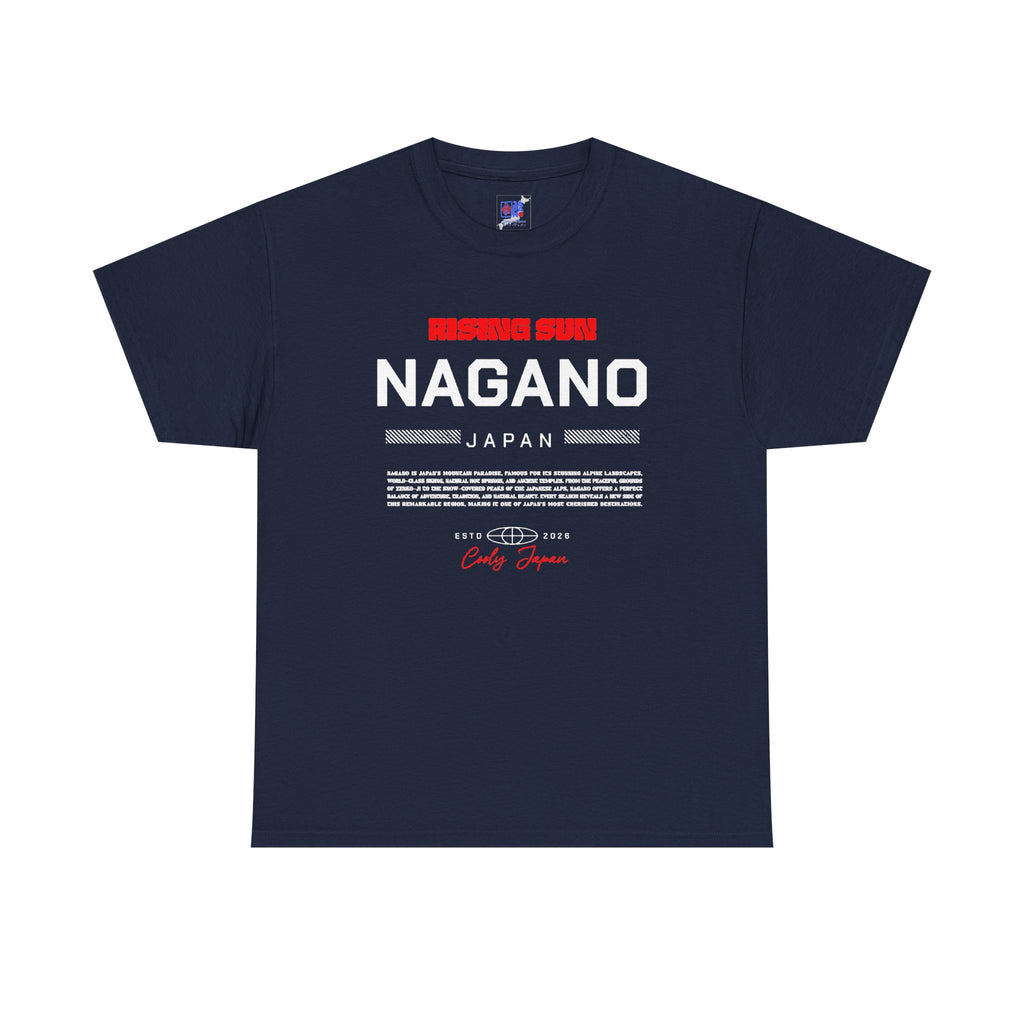 Nagano Japan T-Shirt  Heart of the Japanese Alps  Mountain Adventure and Ski Travel Souvenir Nature Lover Gift  Japan Vacation Memory Tee