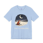 Hokkaido Fox — Kitsune Under the Winter Moon | Japanese Night Fox Graphic Tee