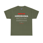 Hiroshima T-Shirt | 広島 Peace & Resilience Japan City Tee | Designed by Japanese