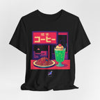 Kissaten Cream Soda Napolitan Tee | Retro Japanese Cafe Graphic