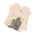 Mori Sosen "Three Monkeys" | Japanese Art Museum T-Shirt