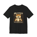 Akita Morning Blend Tee | Shiba Inu Coffee Dog Illustration
