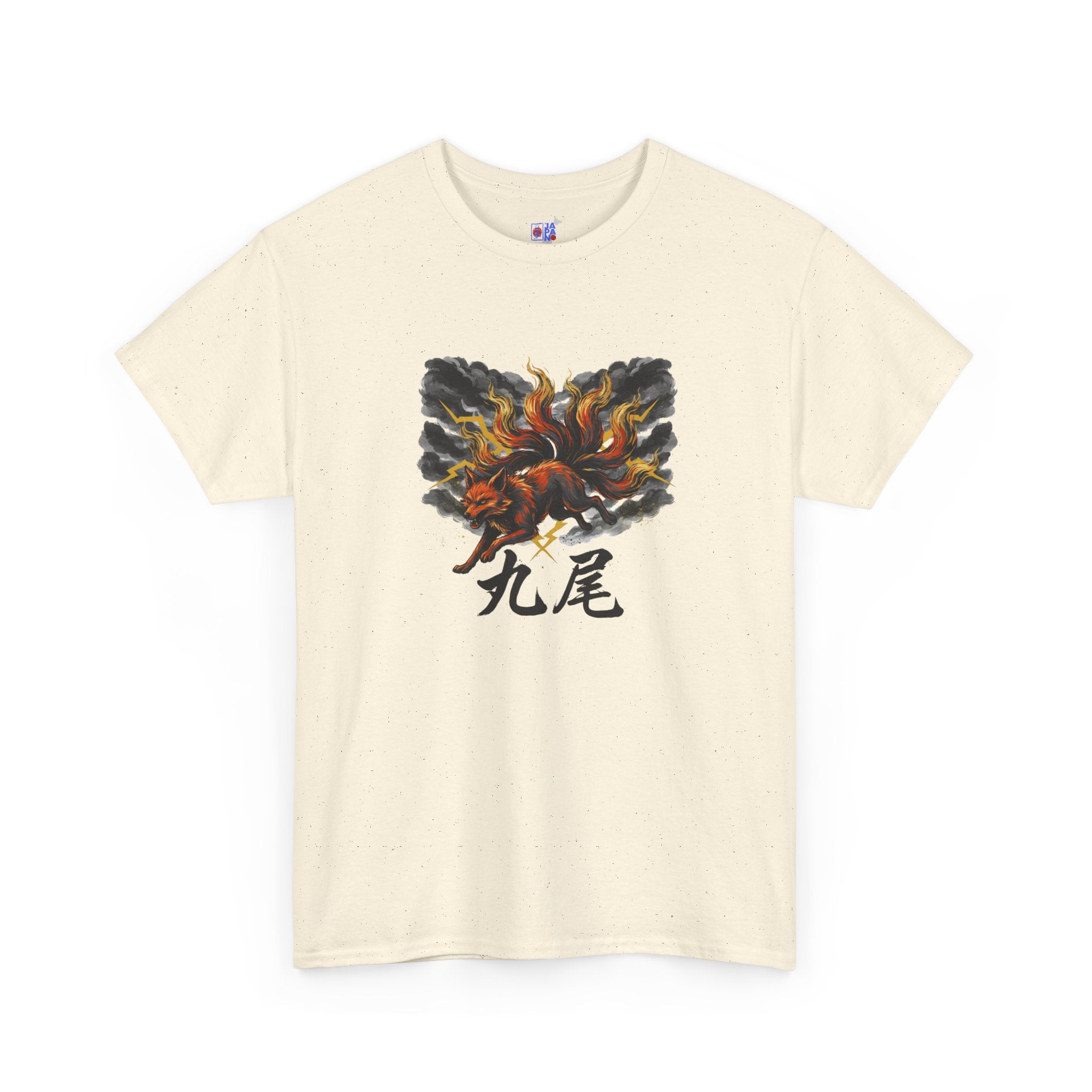 Japanese Fox Spirit  Graphic Tee  Mythology Shirt