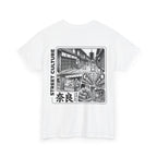 Nara Street Culture Tee | Japanese Cityscape Graphic T-Shirt