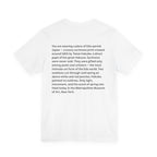 Teisai Hokuba "Swallows and Peonies" | Edo-period Surimono Art Tee (Light)