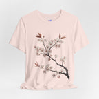 Cherry Blossom T‑Shirt — Soft Pink Floral Tee