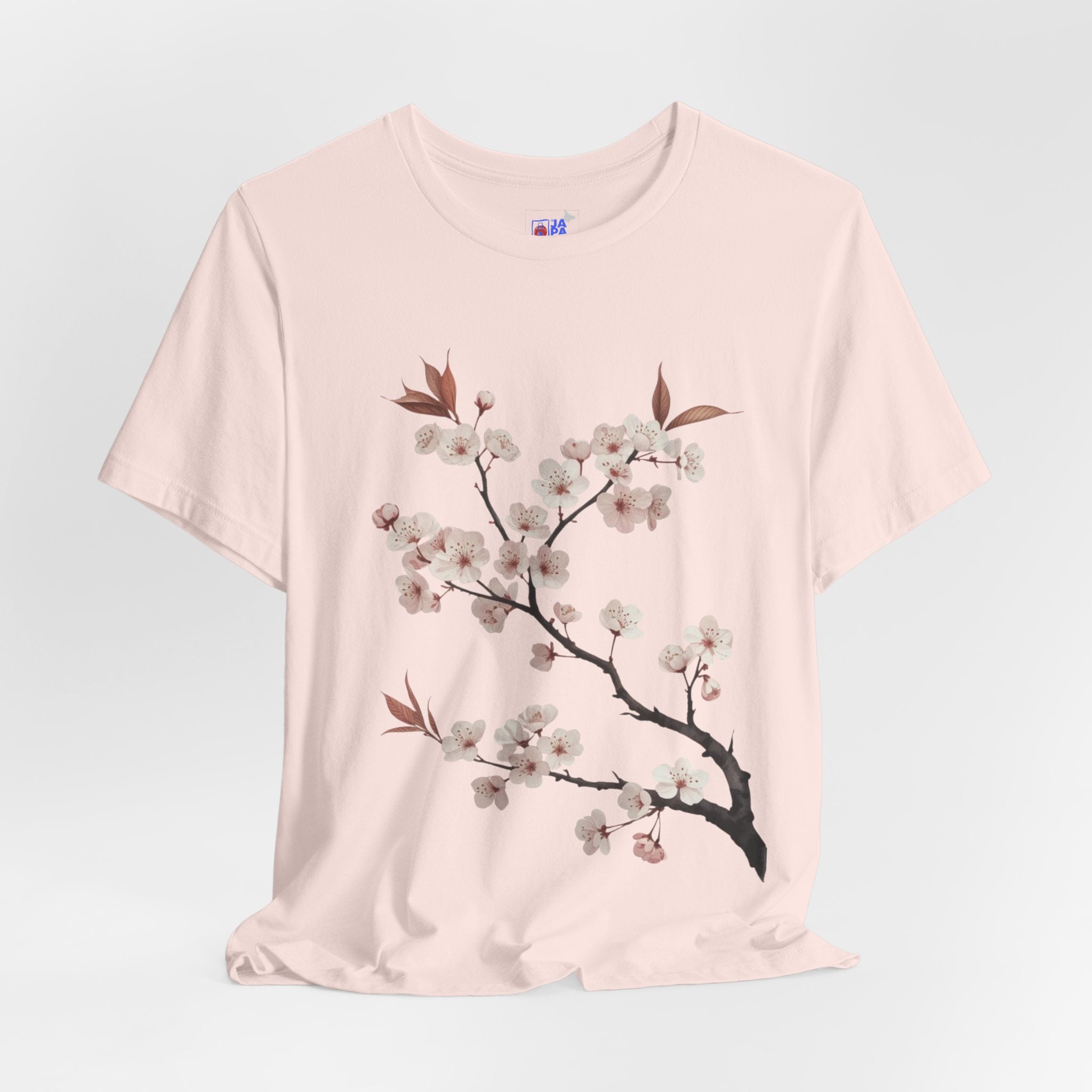 Cherry Blossom T‑Shirt — Soft Pink Floral Tee
