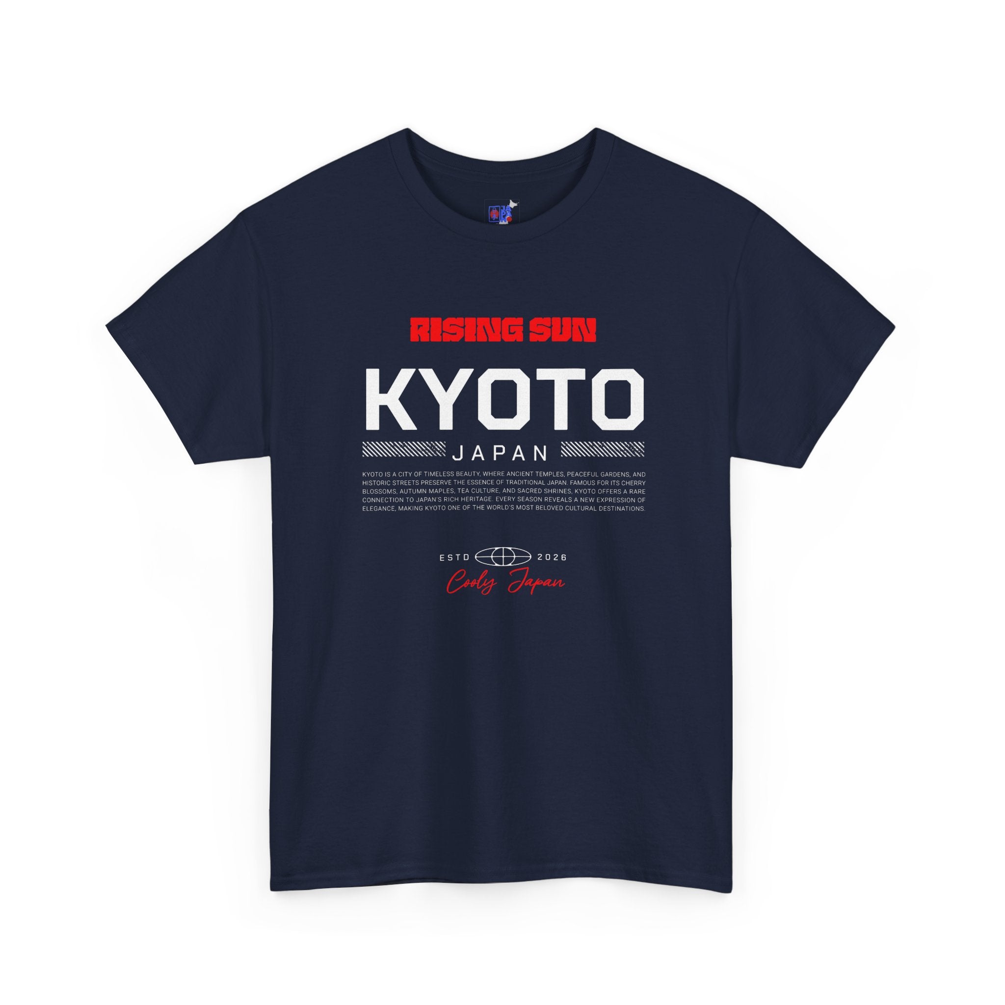 Kyoto T-Shirt | 京都 Ancient Temples Front & Back Print | Japan City Series Tee