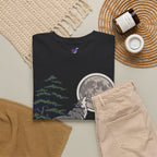 Japanese Wolf T-Shirt — 山犬 Yamainu Mountain Dog Men's Tee | Japan Mythology Gift