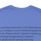 Korin Ogata "Peacock and Hollyhocks Screen", Japanese Art Museum T-Shirt