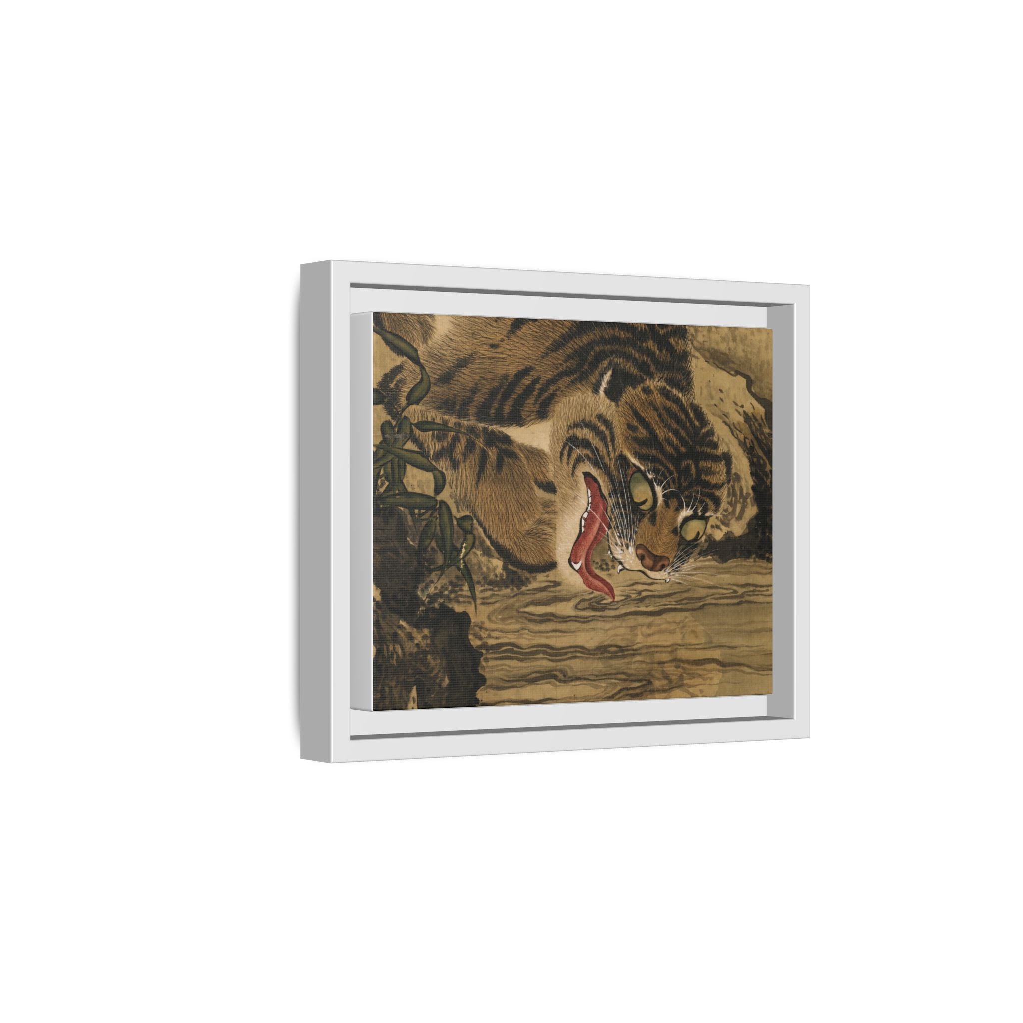 Kishi Ganku Tiger Canvas Print, Edo Period Japanese Art, Museum Reproduction, Japanese Wall Art Gift