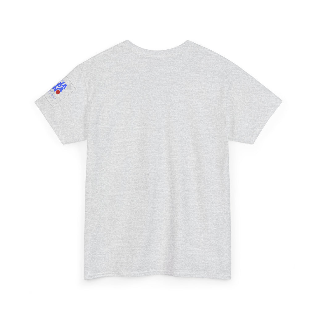 Japan Cityscape T-Shirt — Detailed Black & White Urban Illustration